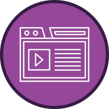 seo modern simgesinin vektör illüstrasyonu