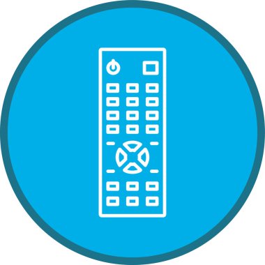 Eşsiz TV Vektörü Glyph Simgesi