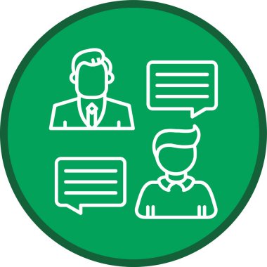 İş ve finans simgesinin vektör illüstrasyonu