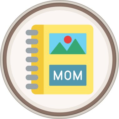 Modern simgenin vektör illüstrasyonu