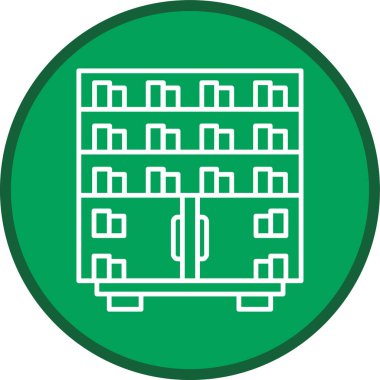 Yapı simgesinin vektör illüstrasyonu