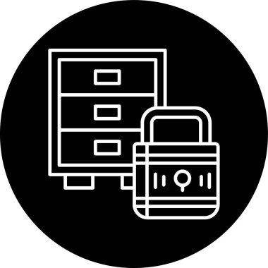 Yazıcı. Web simgesi basit illüstrasyon