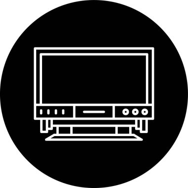 Bilgisayar ekranı. Basit tasarım