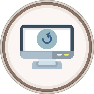 Bilgisayar monitörü. Basit tasarım