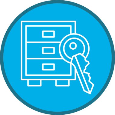 ev anahtarı ikon vektör illüstrasyonu