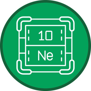 Modern bir simgenin vektör illüstrasyonu