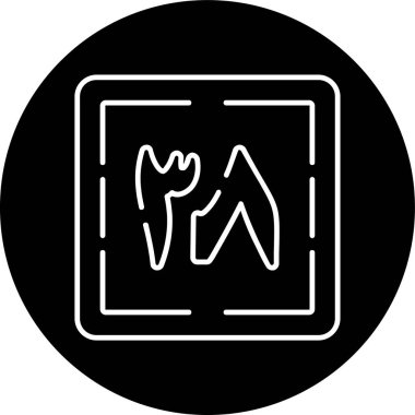 Bir köpeğin vektör çizimi