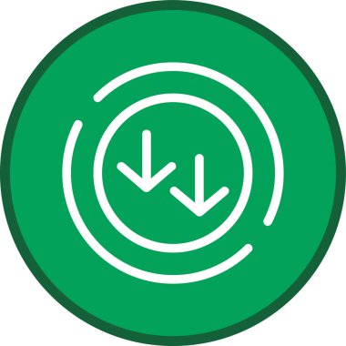 ok simgesi vektör illüstrasyonu