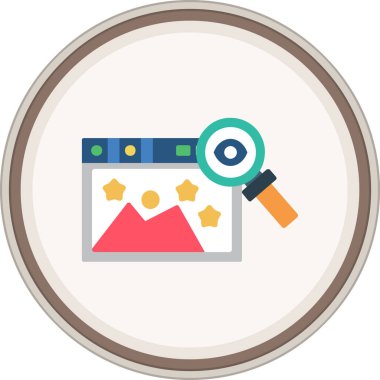 düz biçimli analiz iş analiz simgesi