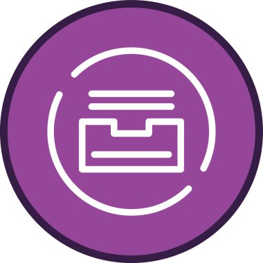 Kağıdın vektör simgesi