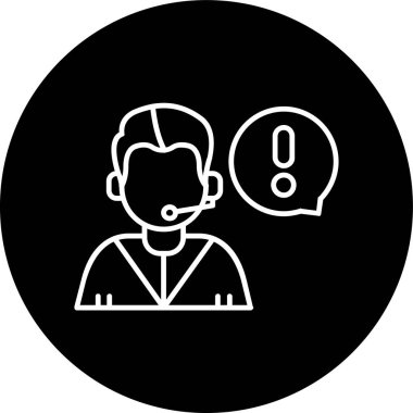 İnsan simgesinin vektör illüstrasyonu