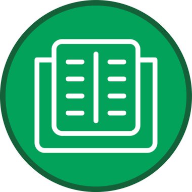 kitap vektör çizgisi simgesi