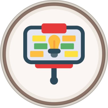 Rozet & listesi için işletme yönetimi dairesi simgesi