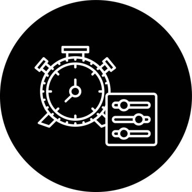 vektör saat resimleme