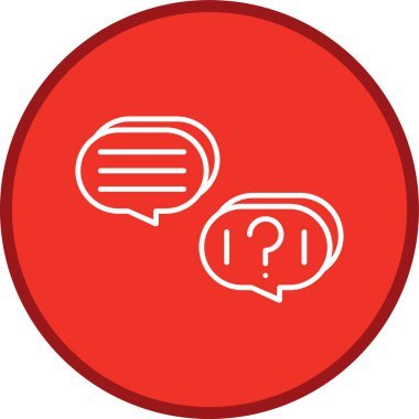 konuşma balonu simgesi tasarımı