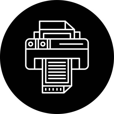 Belgenin vektör illüstrasyonu