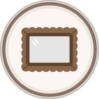 Gıda simgesinin vektör illüstrasyonu