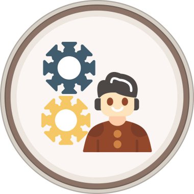 Vitesli bir adamın vektör çizimi