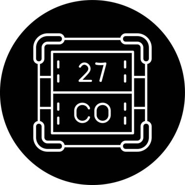 Kod 27 simgesi, vektör illüstrasyonu