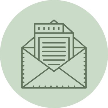 Letter green Circle. Vector Illustration For Web Use