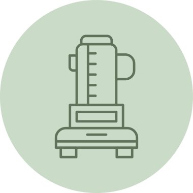 Blender green Circle. Vector Illustration For Web Use