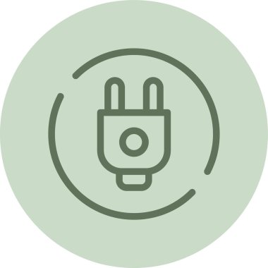 Yeşil halkayı doldur. Web Kullanımı için Vektör İllüstrasyonu