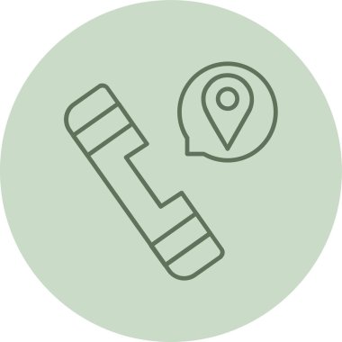 Yeşil Çember 'i ara. Web Kullanımı için Vektör İllüstrasyonu