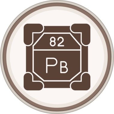 Glyph kahverengi çemberini yönlendir. Web Kullanımı için Vektör İllüstrasyonu