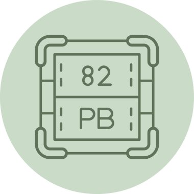 Yeşil Çember 'in lideri. Web Kullanımı için Vektör İllüstrasyonu