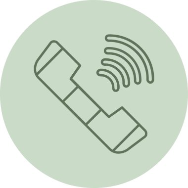 Green Circle 'ı arayın. Web Kullanımı için Vektör İllüstrasyonu