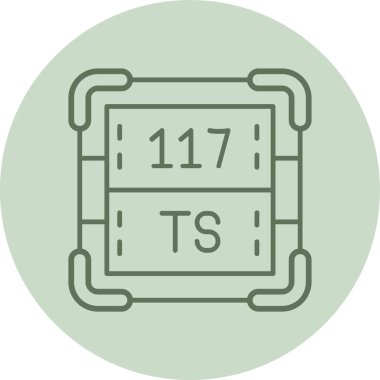 Tennessin Yeşil Çember. Web Kullanımı için Vektör İllüstrasyonu