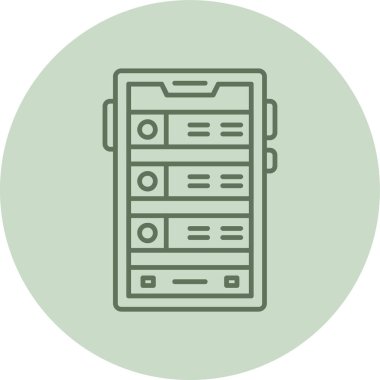 Web geliştirme vektör simgesi