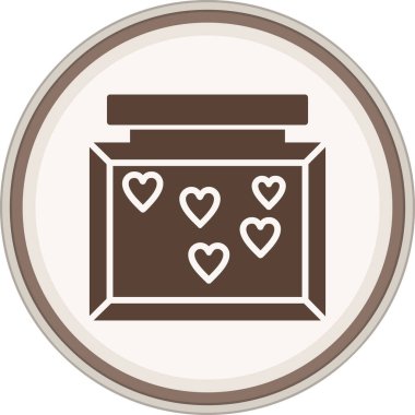 Aşk simgesi vektör illüstrasyonu