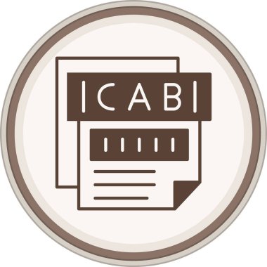 Modern bir eksiklik simgesinin vektör illüstrasyonu