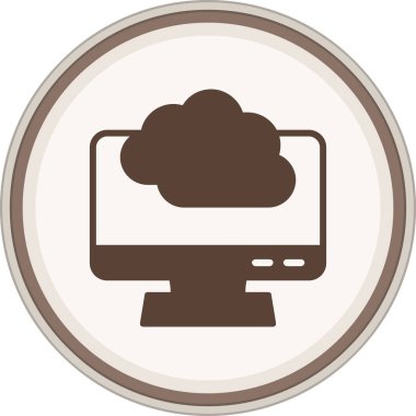 bilgisayar simgesi, vektör illüstrasyonu