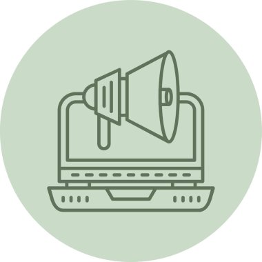 seo modern simgesinin vektör illüstrasyonu