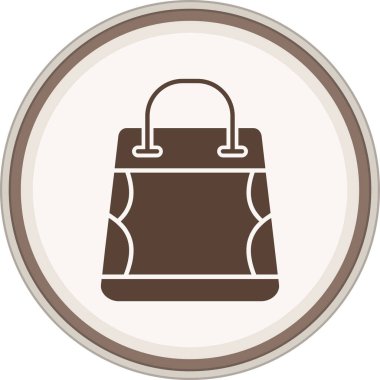 Bir kahve makinesinin ikon vektör çizimi