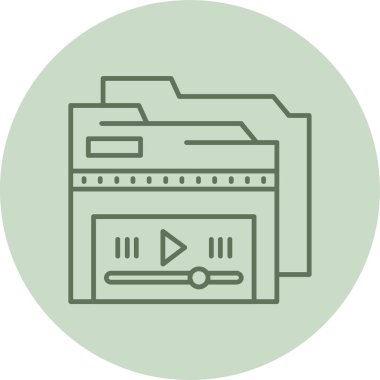 Yazıcı simgesi vektör illüstrasyonu