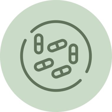 Haplar. Web simgesi basit illüstrasyon