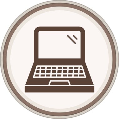 bilgisayar simgesi vektör illüstrasyonu