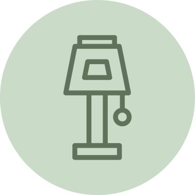 Lambanın vektör illüstrasyonu modern simge