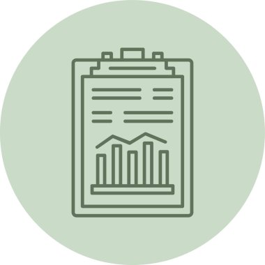 Belge simgesinin vektör illüstrasyonu