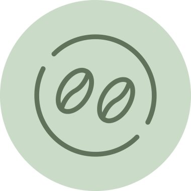 benzersiz gülümseme simgesi vektör çizgisi simgesi