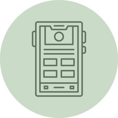 seo modern simgesinin vektör illüstrasyonu