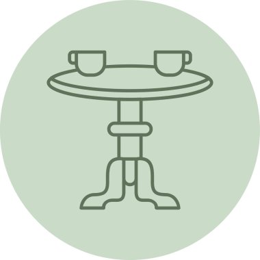 Modern simgenin vektör illüstrasyonu