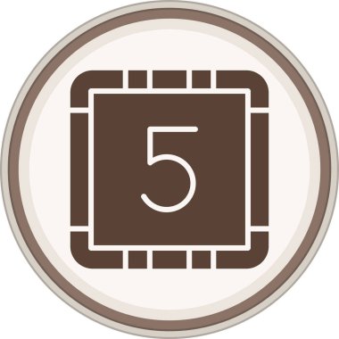 Modern simgenin vektör illüstrasyonu