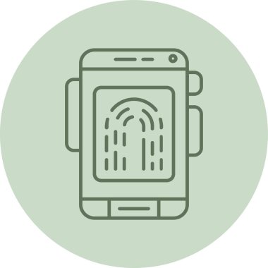 cep telefonu simgesi, modern tasarım, vektör illüstrasyonu