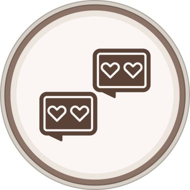 Modern simgenin vektör illüstrasyonu