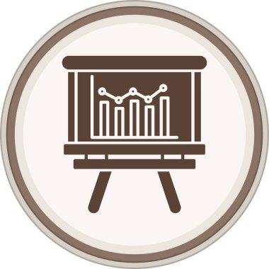 Modern simgenin vektör illüstrasyonu