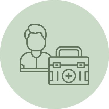 Kameralı bir adamın vektör çizimi